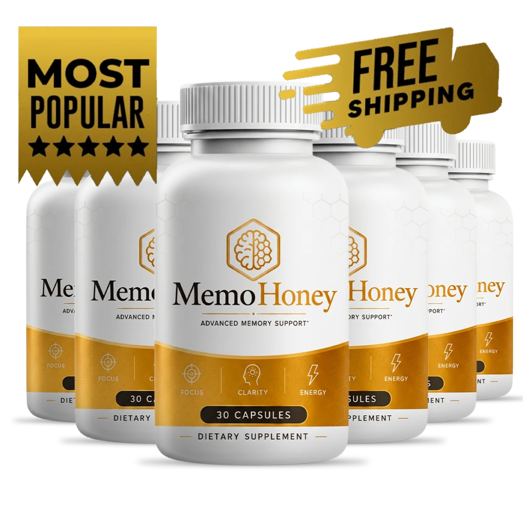 Best Value pack of MemoHoney memory support capsules