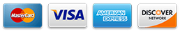 Accepted payment methods: Visa, Mastercard, American Express, Discover